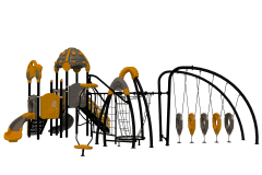 Araba Seri Oyun Grubu F-600 PRK-601 | Temalı Metal Oyun Grupları | Erse Kent Mobilyaları